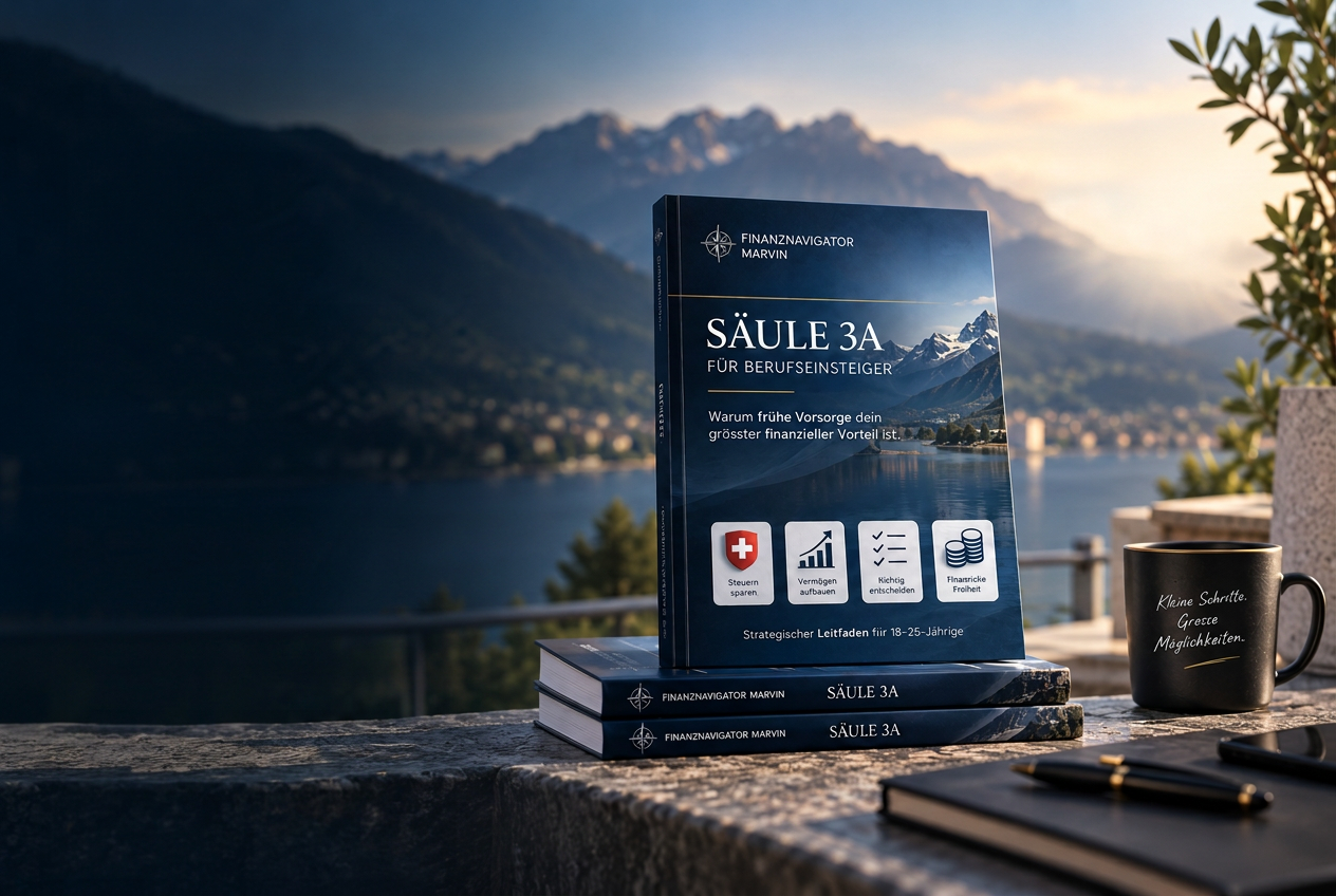 Säule 3a für Berufseinsteiger – der kostenlose Guide von Finanznavigator Marvin